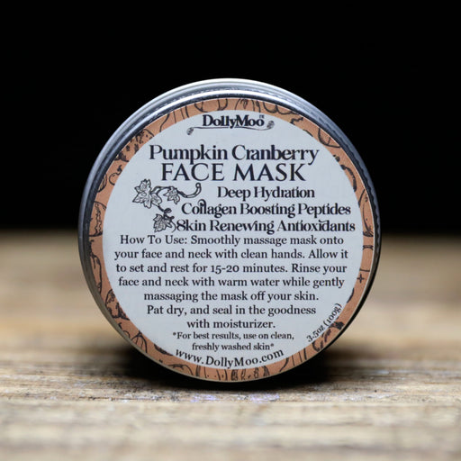 Pumpkin Cranberry Face Mask