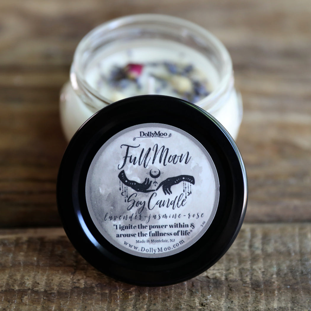 Full Moon Soy Candle NEXT FULL MOON: April 23rd, 2024