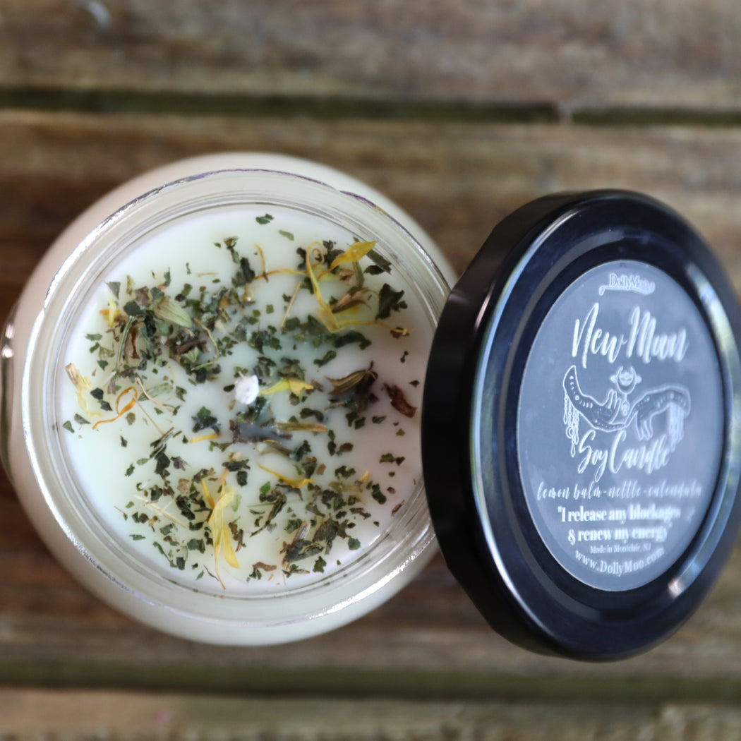 New Moon Soy Candle NEXT NEW MOON: November 20st, 2025