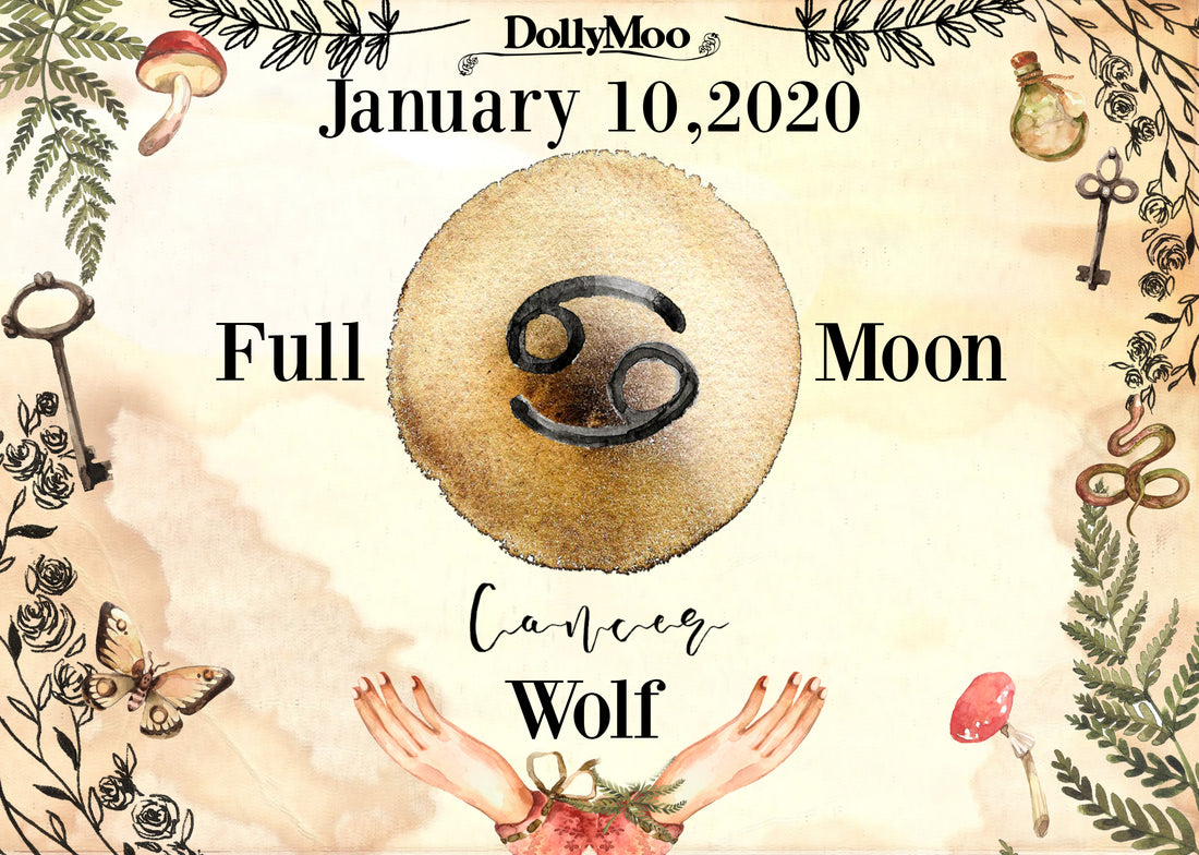 Over the Moo-n! Wolf Moon...