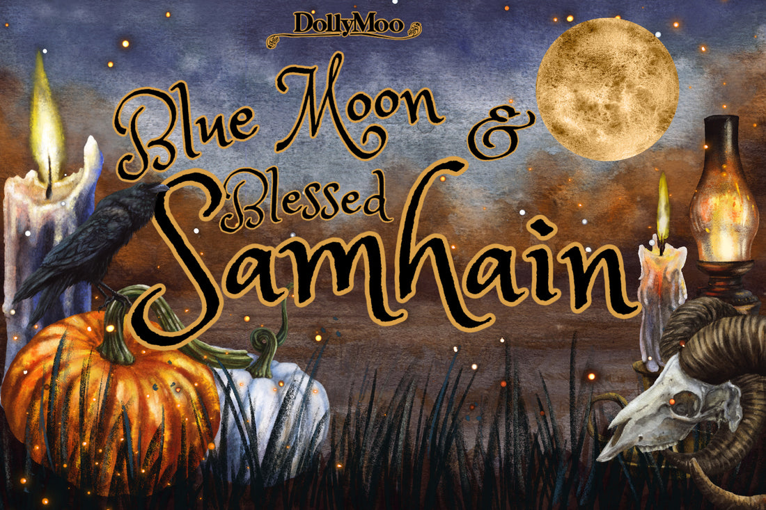 Blue Moon & Blessed Samhain!