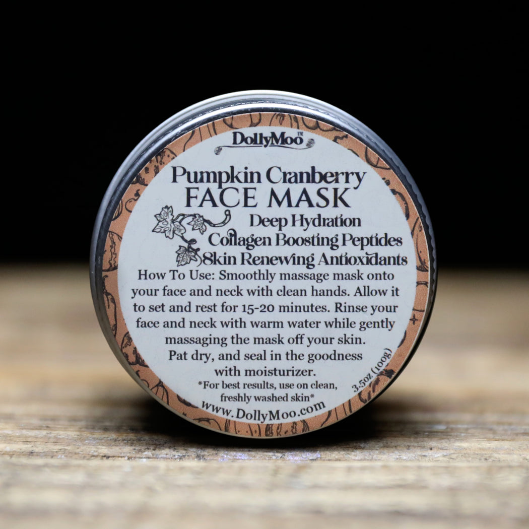 Pumpkin Cranberry Face Mask