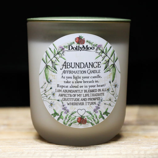 Abundance Affirmation Soy Candle