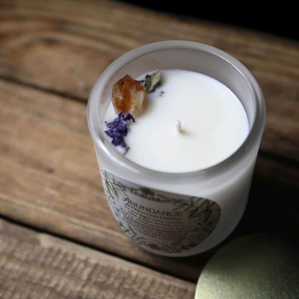 Abundance Affirmation Soy Candle