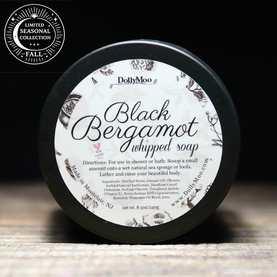 Black Bergamot Whipped Soap