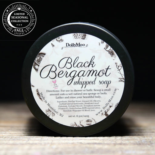 Black Bergamot Whipped Soap