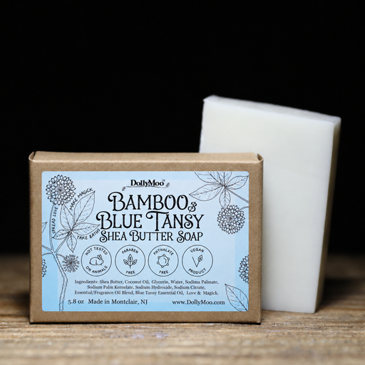 Bamboo & Blue Tansy Shea Butter Soap