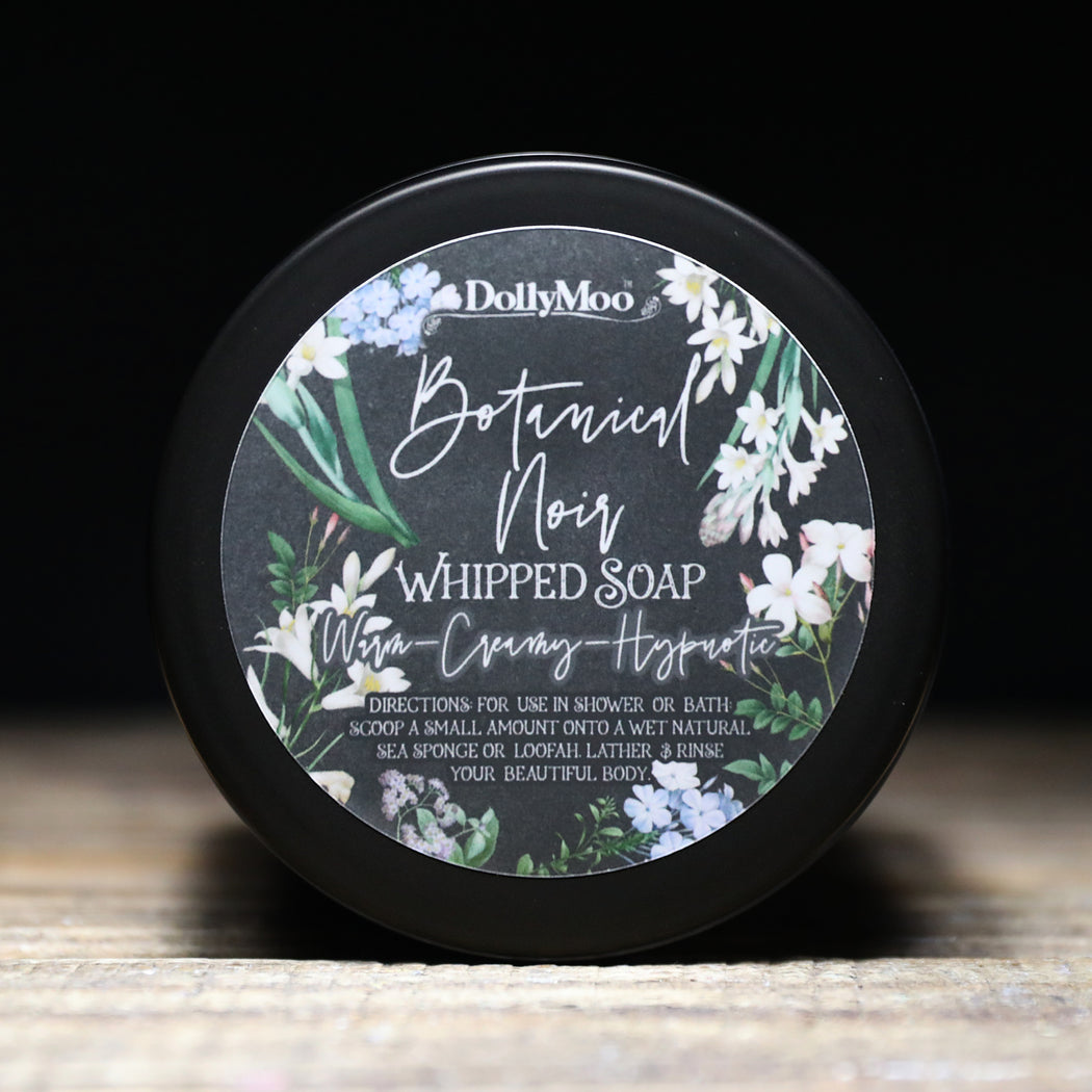 Botanical Noir Whipped Soap