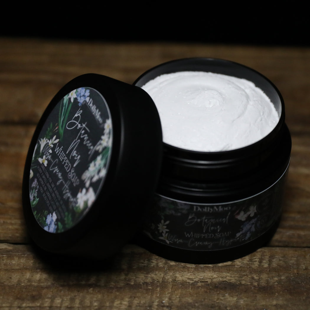 Botanical Noir Whipped Soap