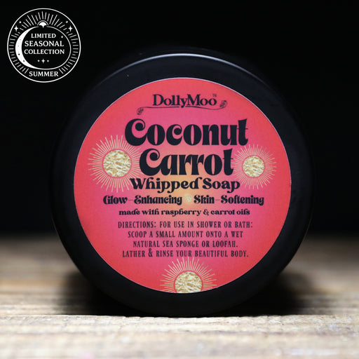 Coconut Carrot Whipped Soap