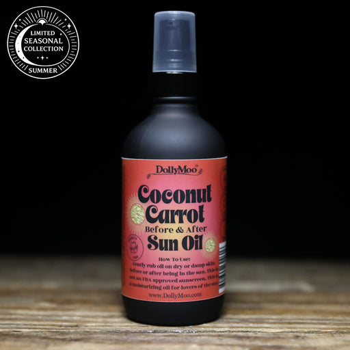 Coconut Carrot Sun Oil