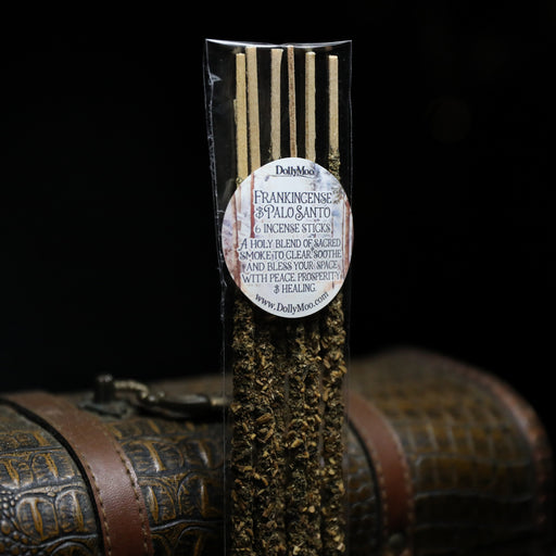 Frankincense & Palo Santo Resin Dipped Incense