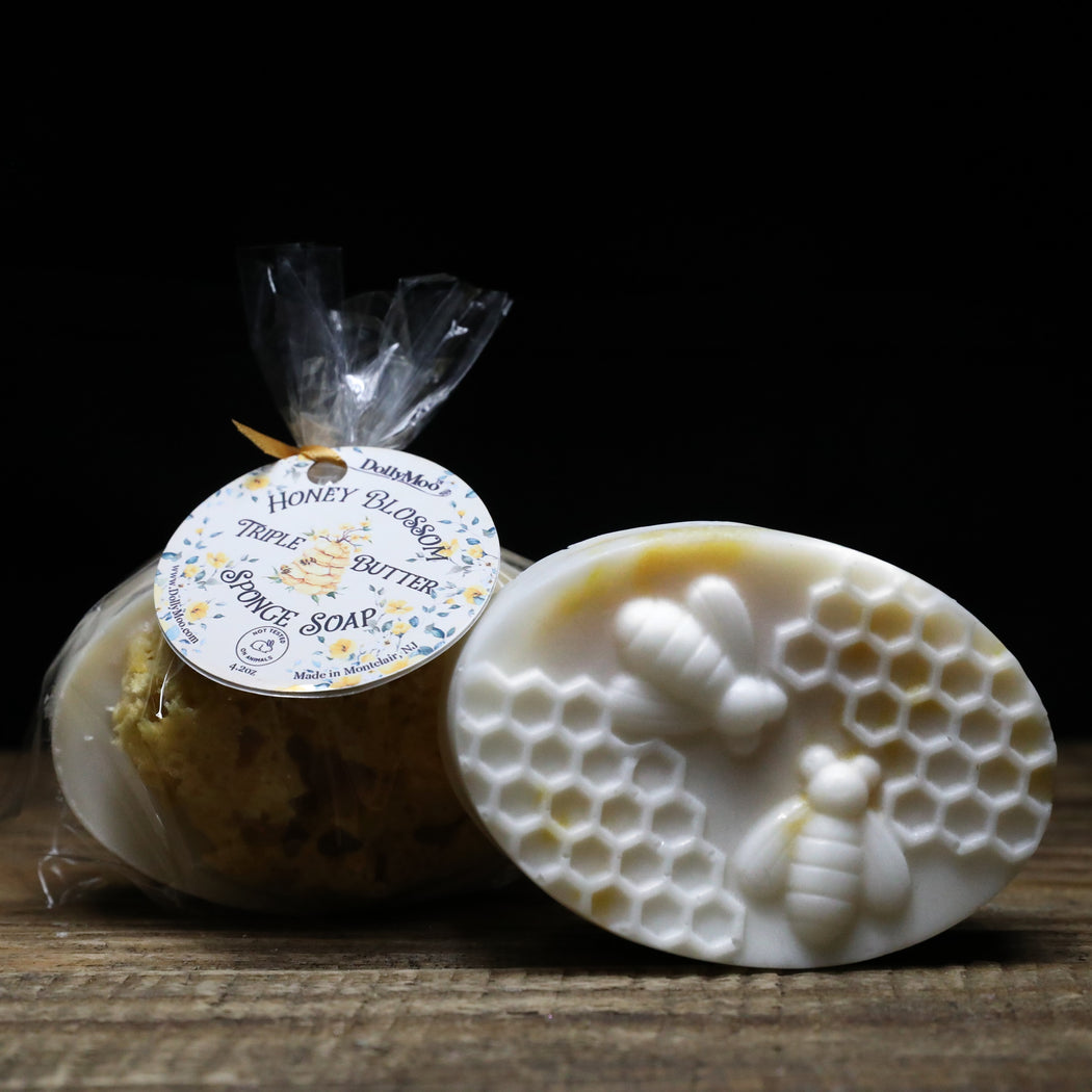 Honey Blossom Sea Sponge Soap