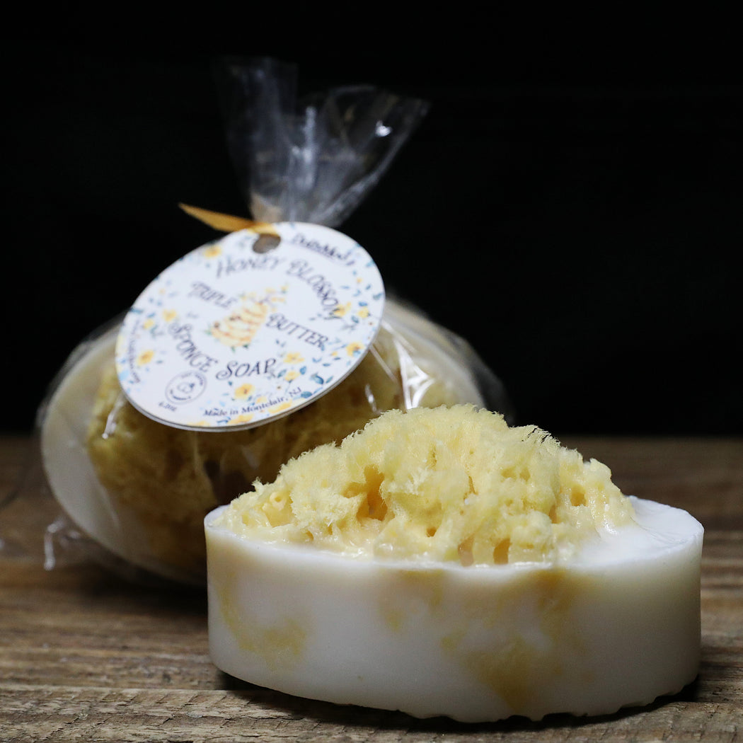 Honey Blossom Sea Sponge Soap