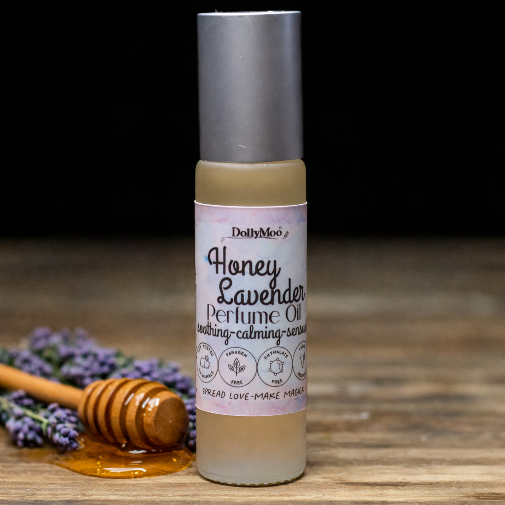 Okhee Dokhee 꿀몬스방석 メモリーフォーム 中型 68×52cm Honey Lavender Perfume Oil – Calming Floral Roll-On Fragrance
