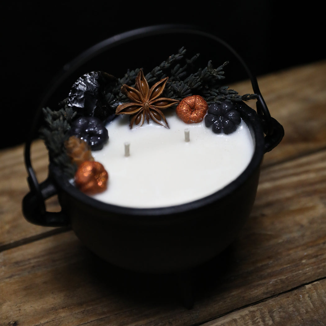 Large Witching Hour Cauldron Candle