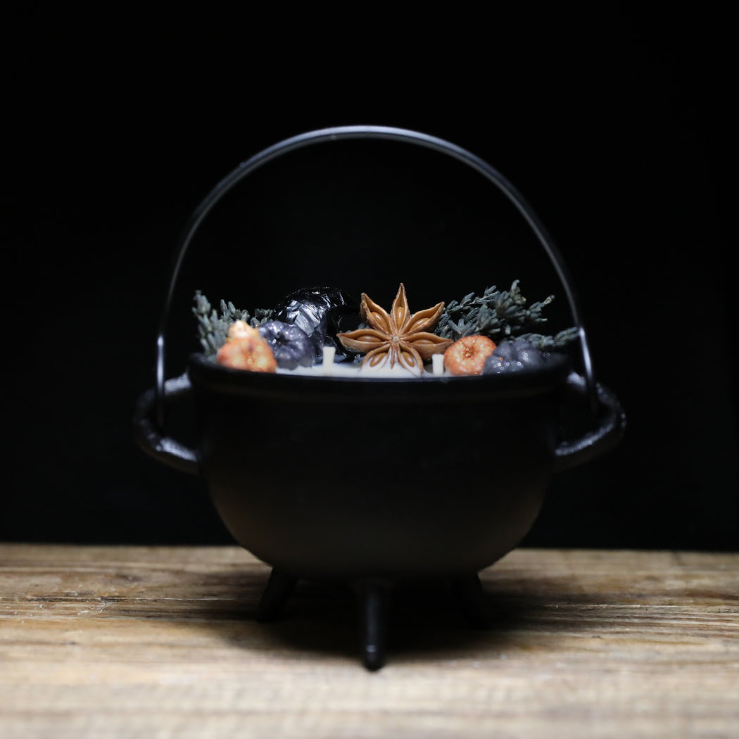 Large Witching Hour Cauldron Candle