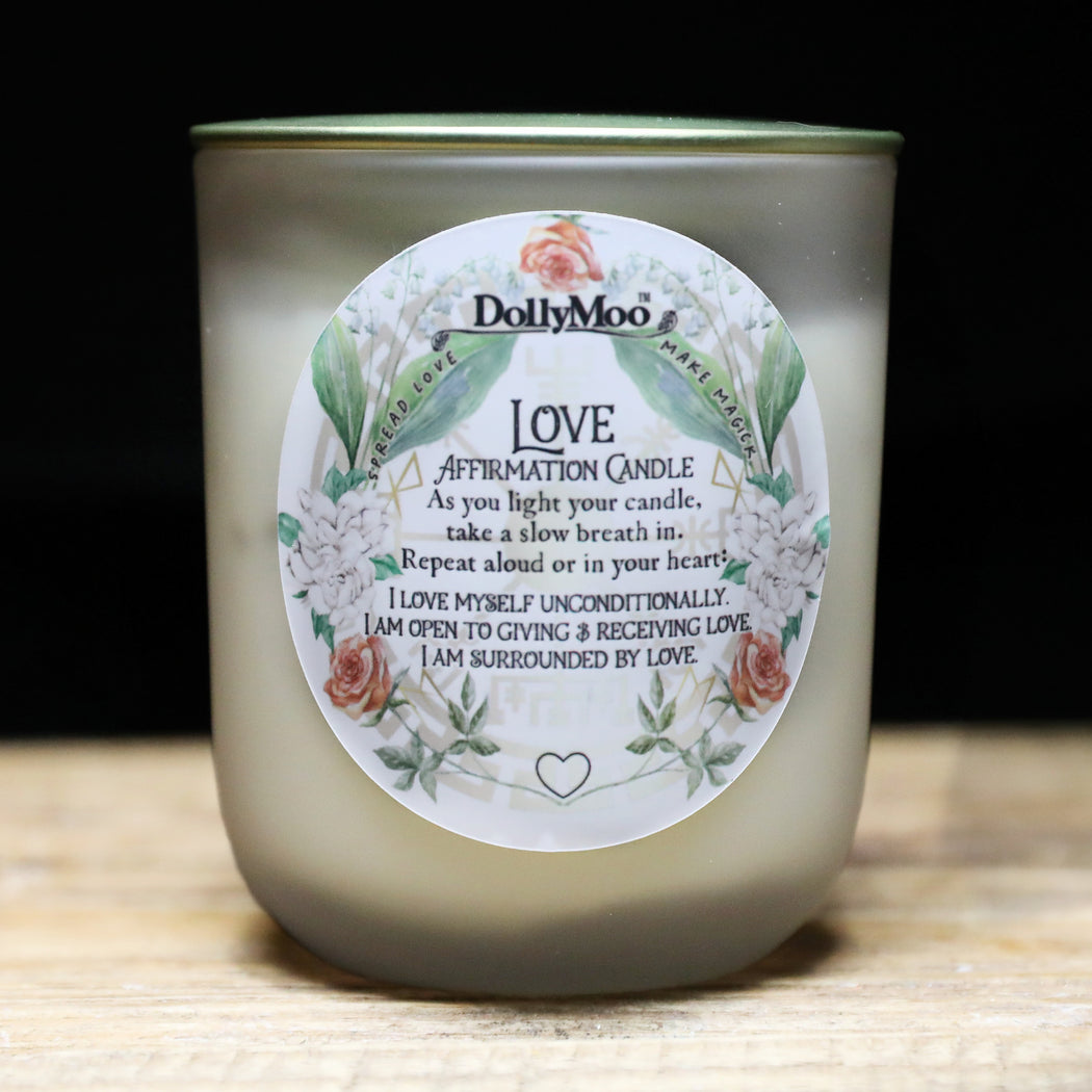 Love Affirmation Soy Candle