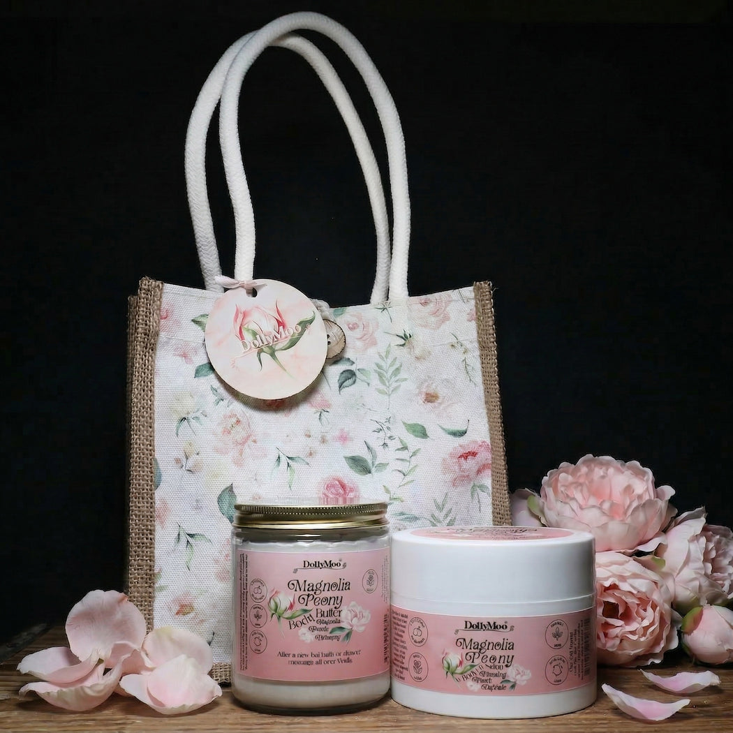 Magnolia Peony Gift Tote