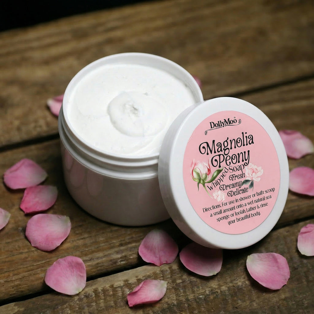 Magnolia Peony Whipped Soap