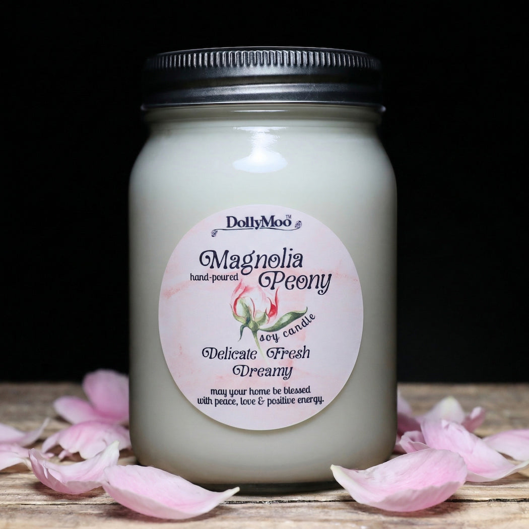 Magnolia Peony Soy Candle