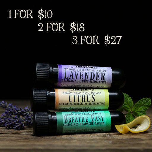 Aromatherapy Nasal Inhalers