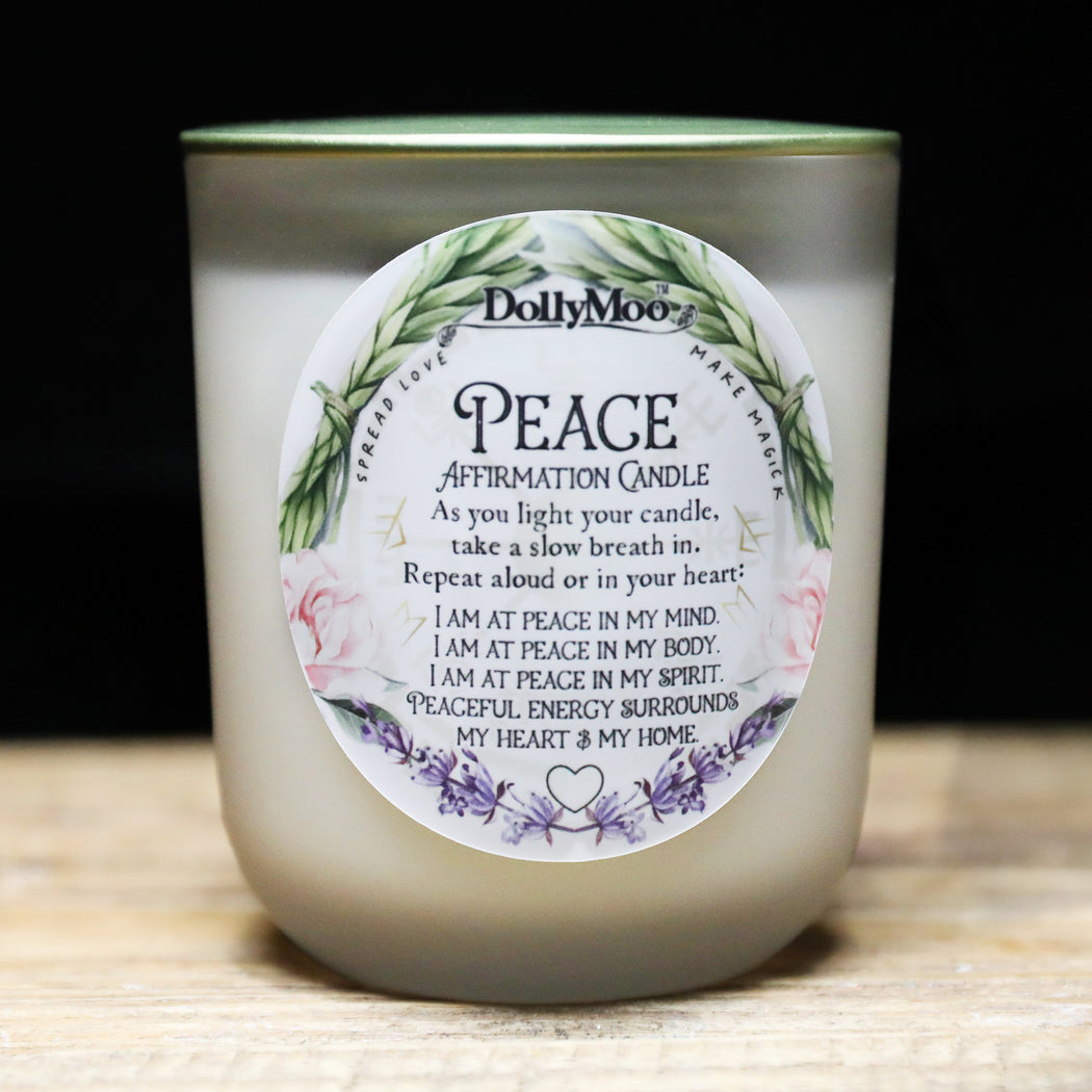 Peace Affirmation Soy Candle