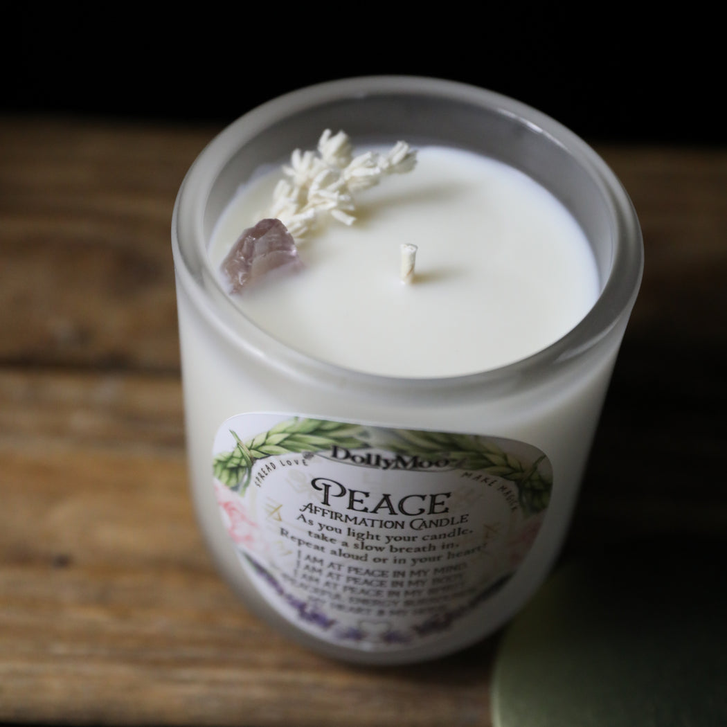Peace Affirmation Soy Candle