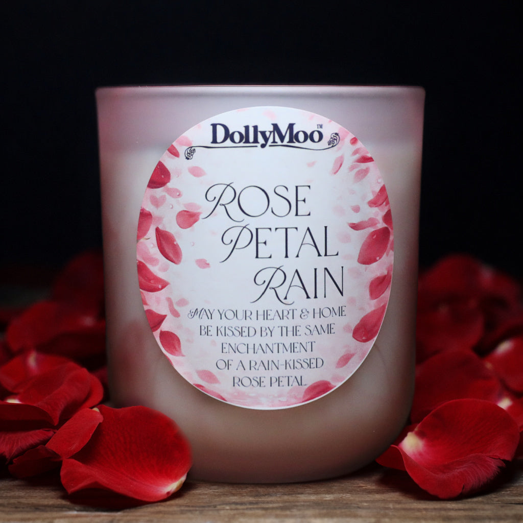 Rose Petal Rain Soy Candle