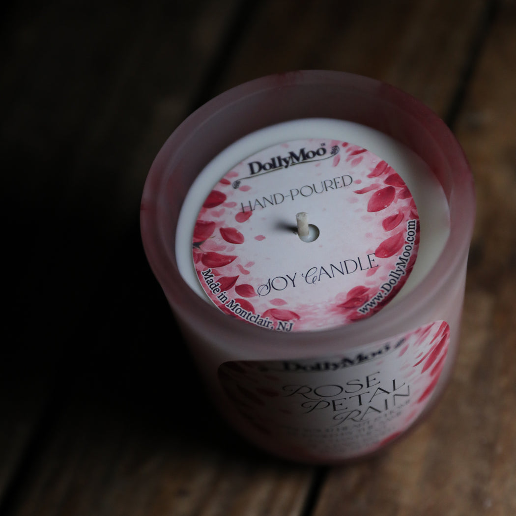 Rose Petal Rain Soy Candle