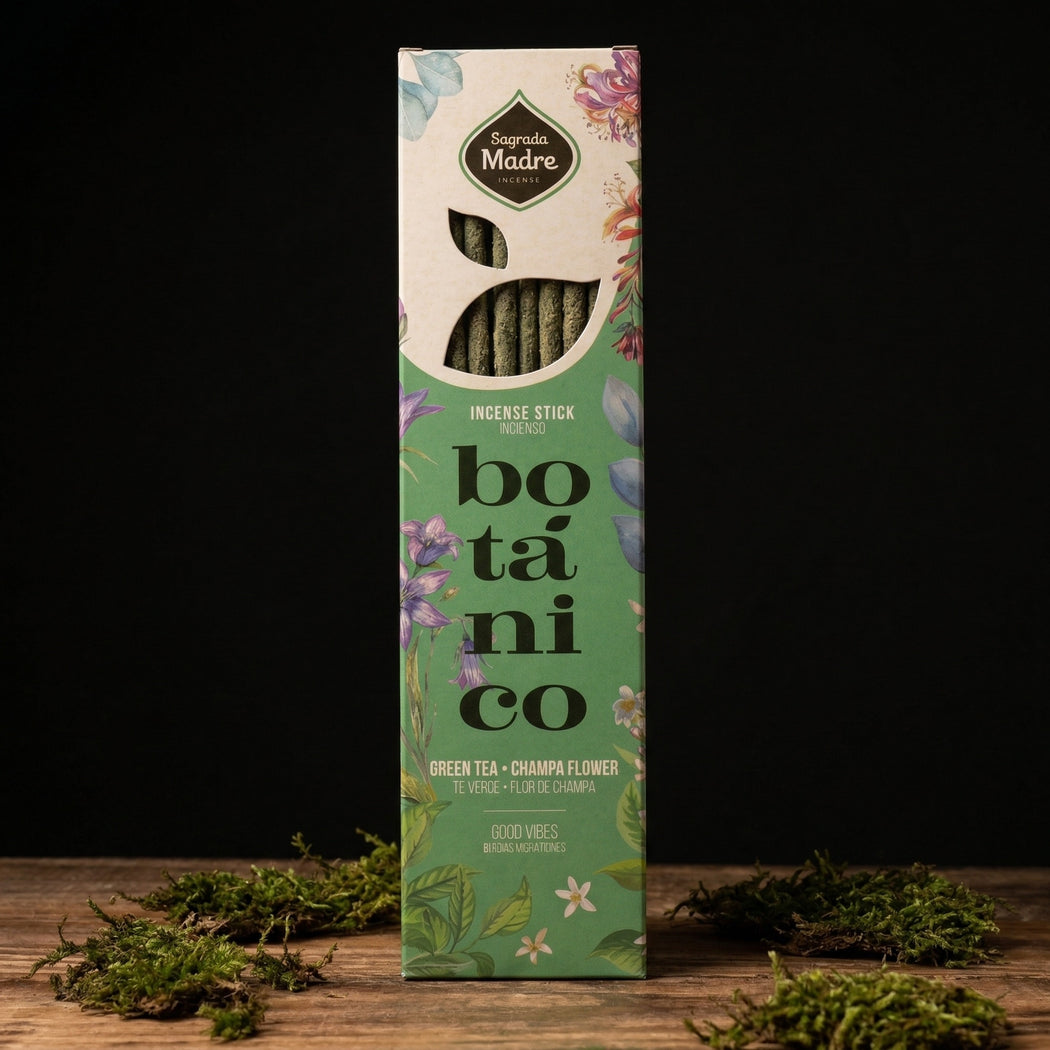 Green Tea & Champa Flower Incense