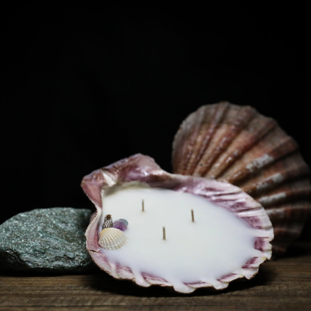 Seashell Ritual Candle