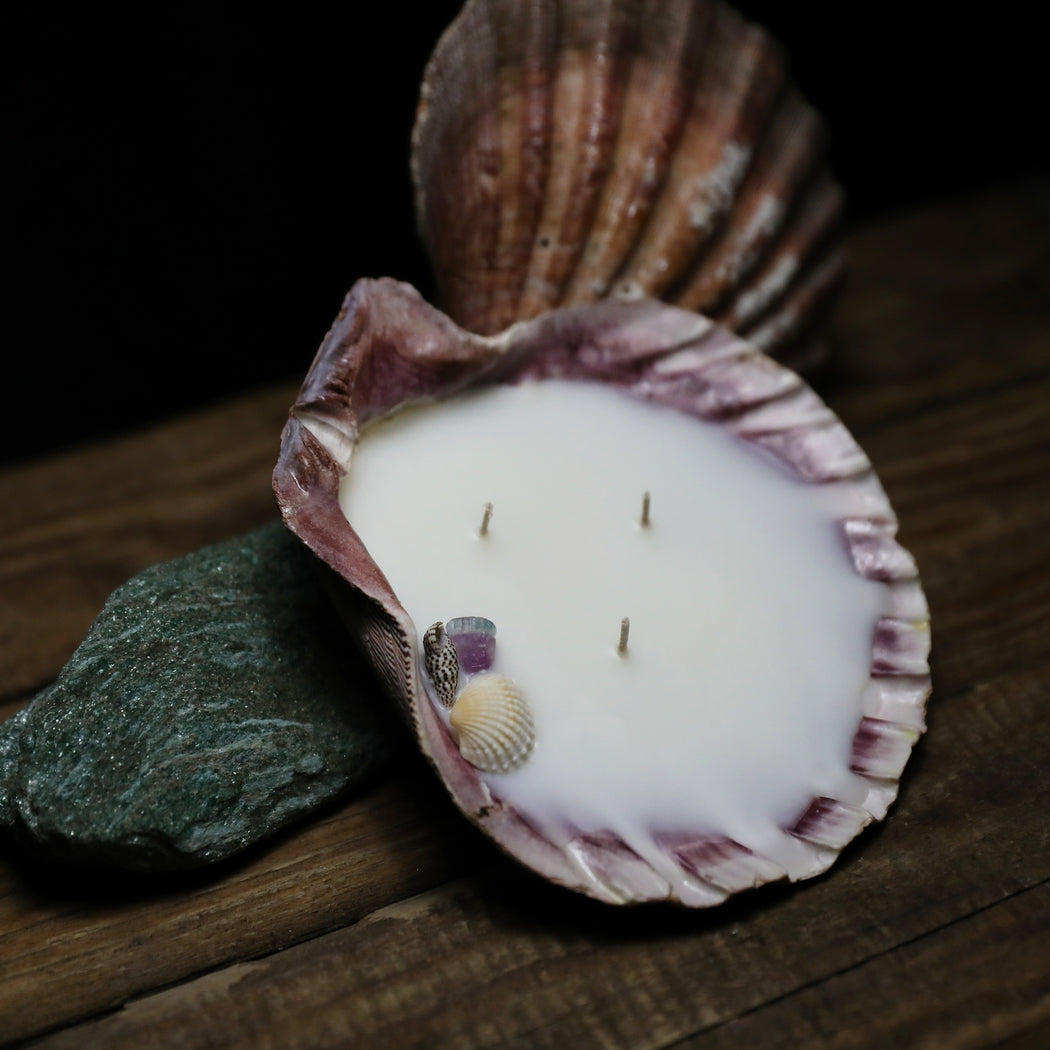 Seashell Ritual Candle
