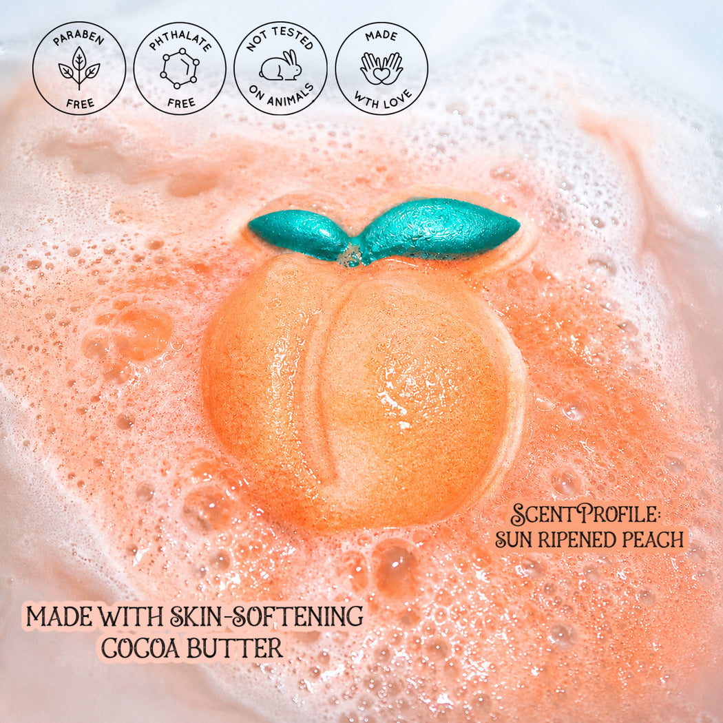 Sweet as a Peach Bath Bomb
