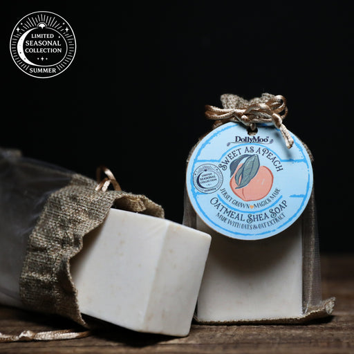 Sweet as a Peach Oatmeal Soap