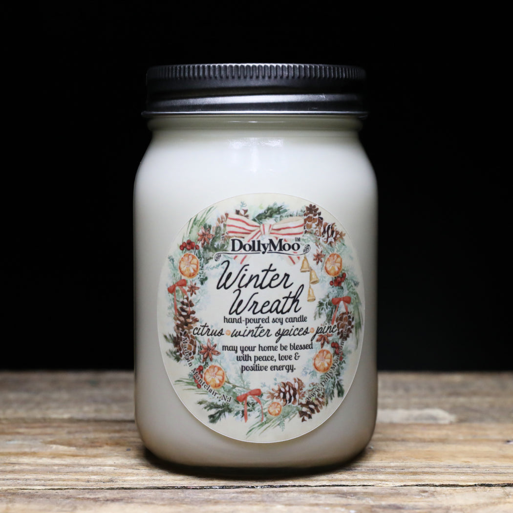 Winter Wreath Soy Candle