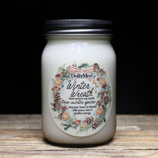 Winter Wreath Soy Candle