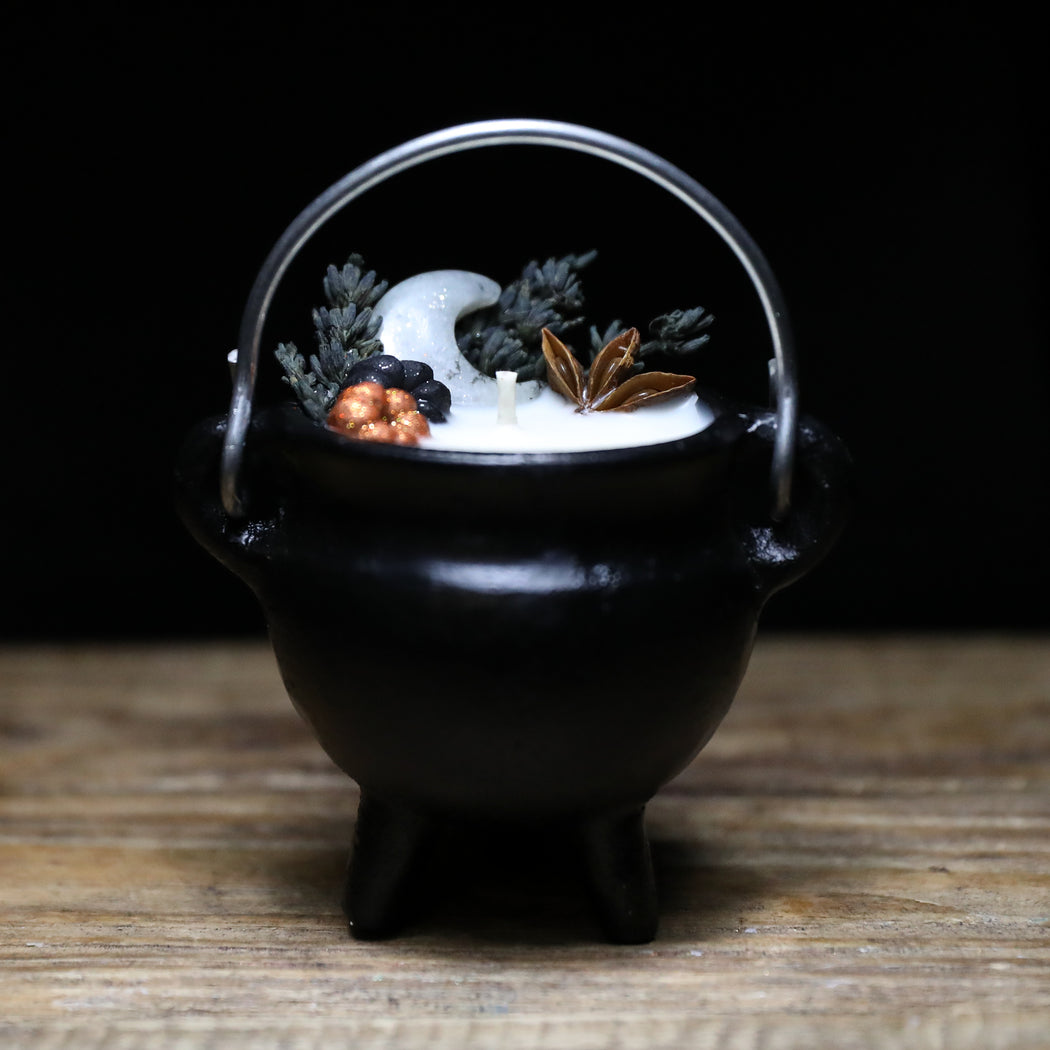 Witching Hour Cauldron Candle