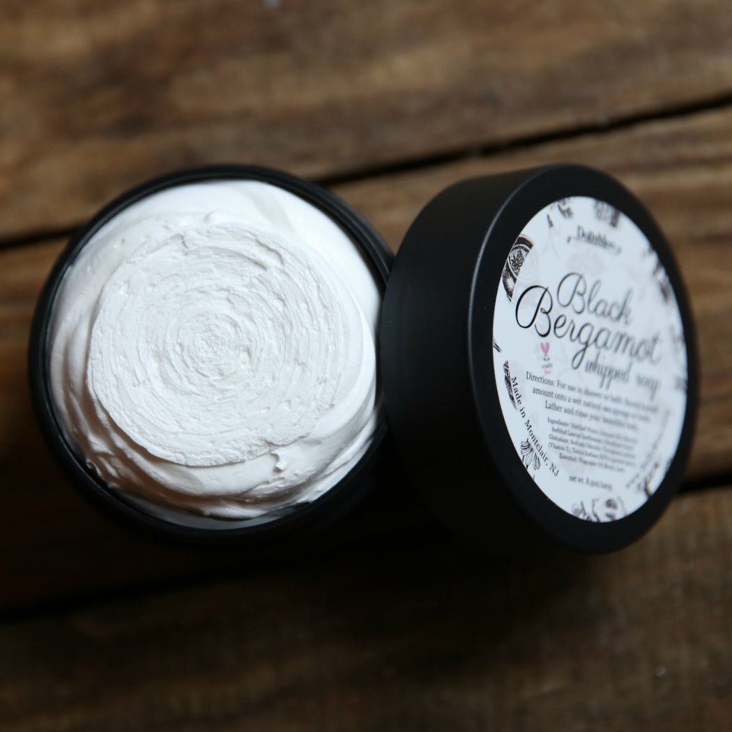 Black Bergamot Whipped Soap