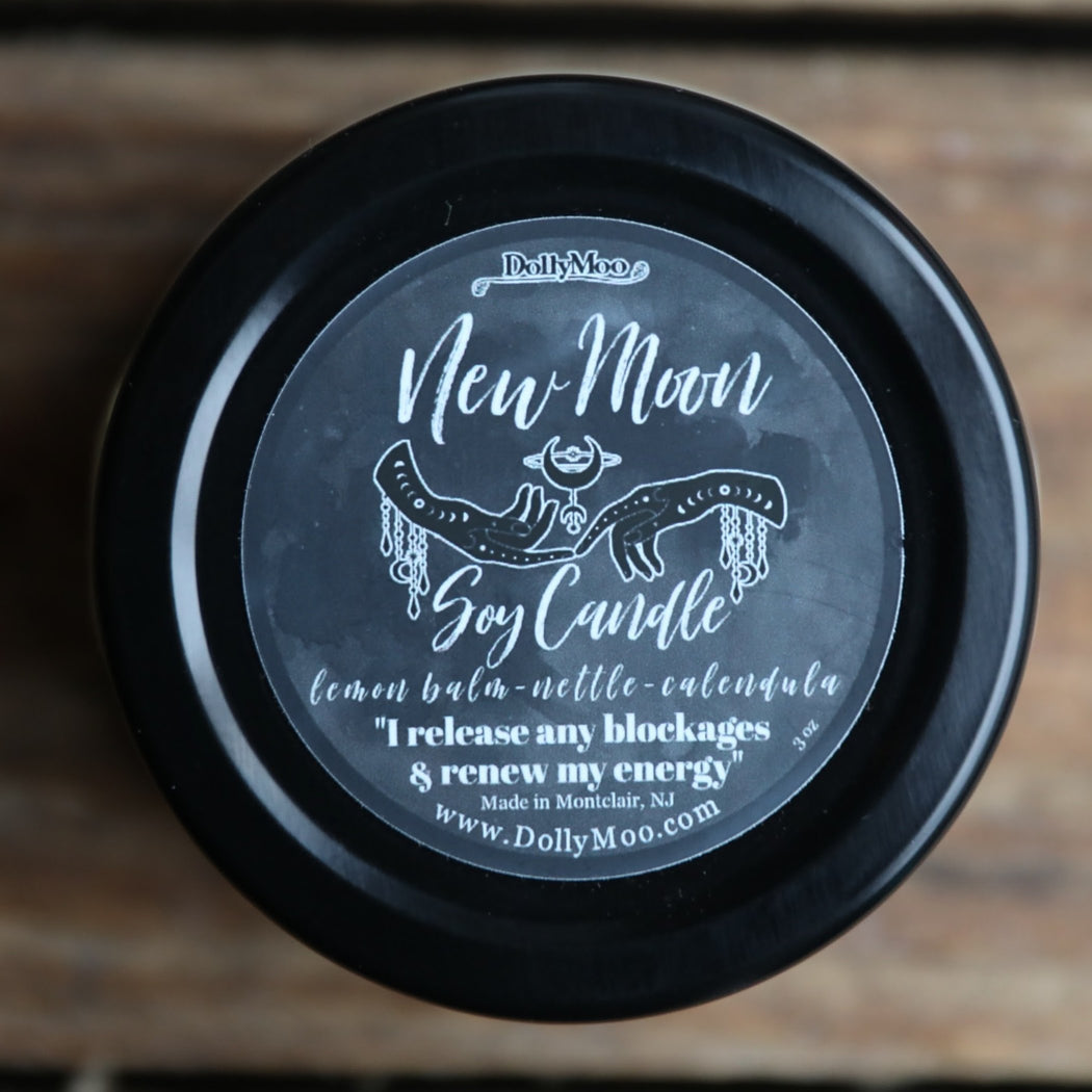 New Moon Cleanse & Candle NEXT NEW MOON: October 13th, 2023