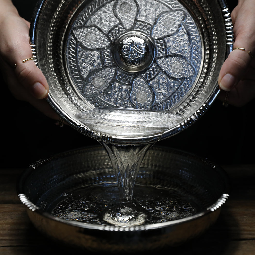 Turkish Hammam Bowl {Silver}