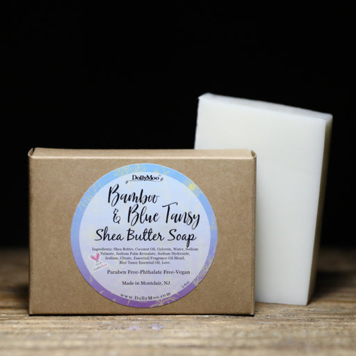 Bamboo & Blue Tansy Shea Butter Soap