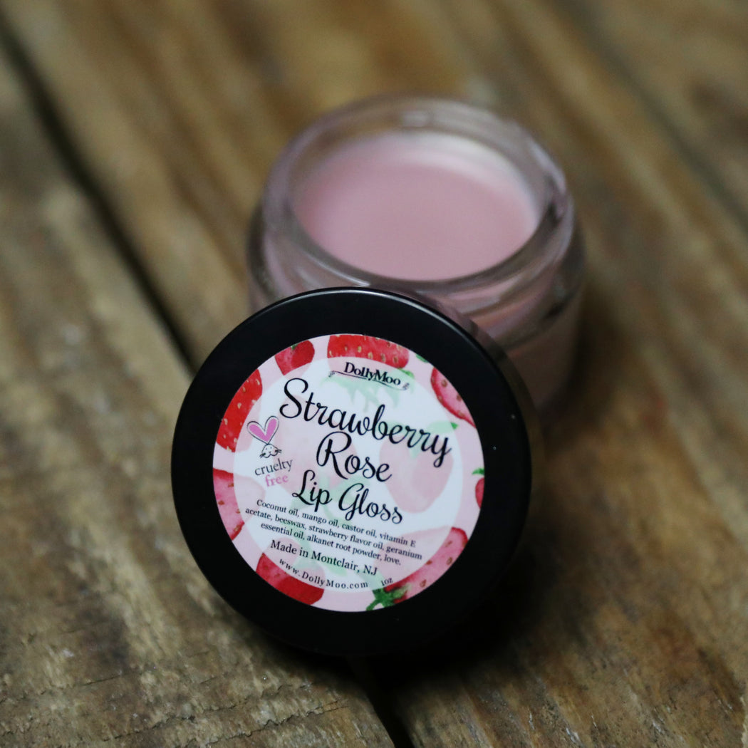 Strawberry Rose Lip Gloss