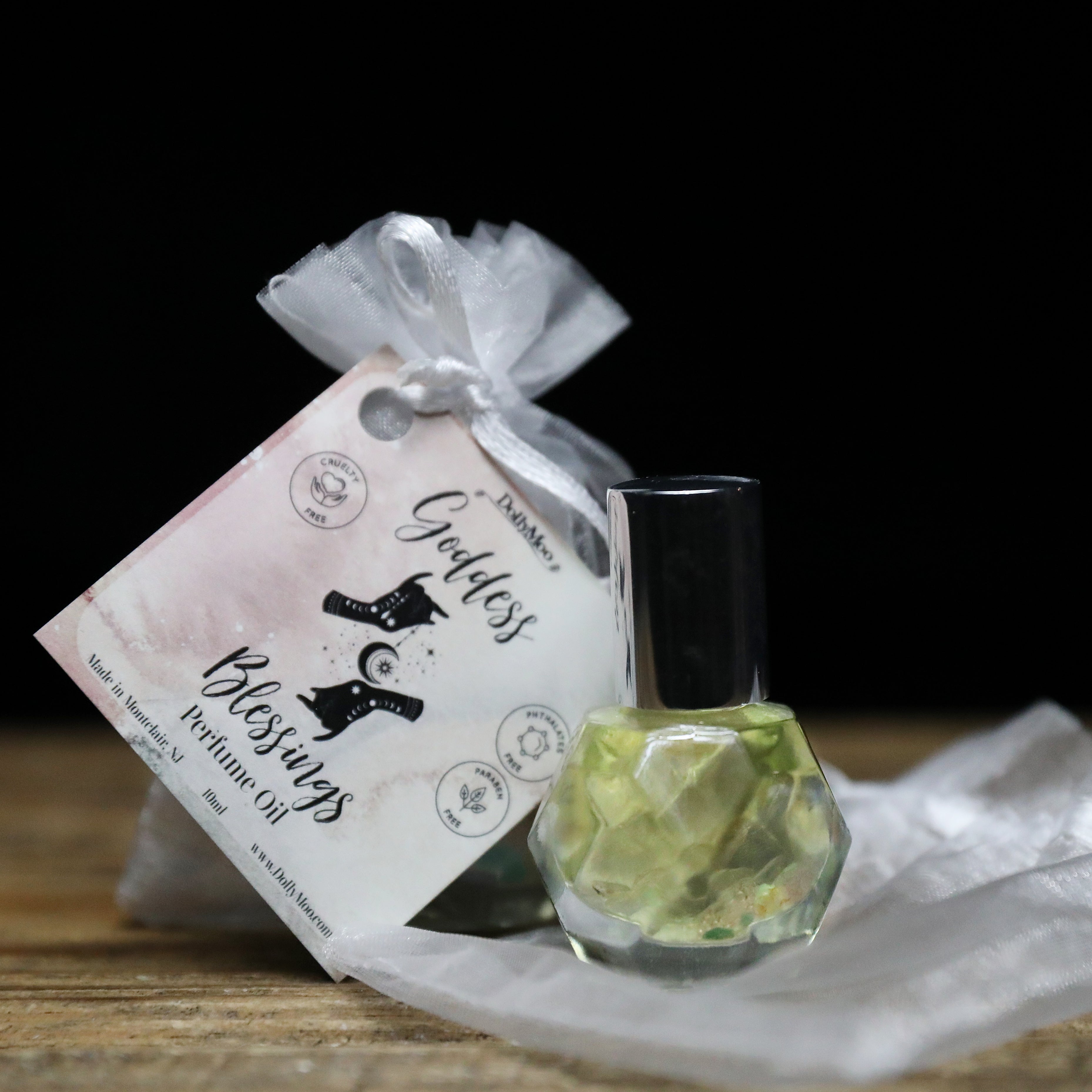 Goddess Blessings Perfume Oil – Jasmine, Bergamot & Musk Roll-On