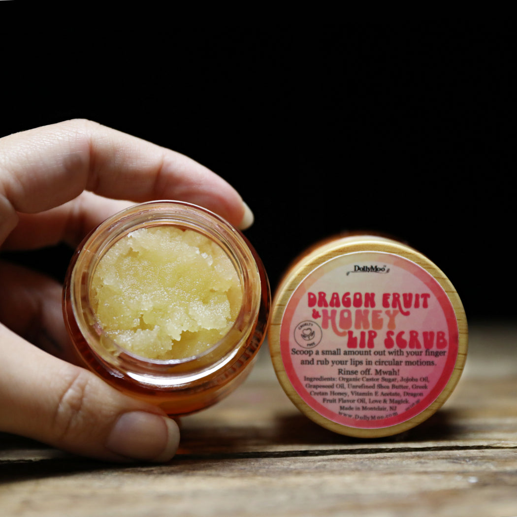 Dragonfruit & Honey Lip Scrub