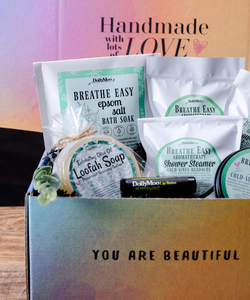 Breathe Easy Gift Box | Congestion Relief & Get Well Soon Self Care Gift