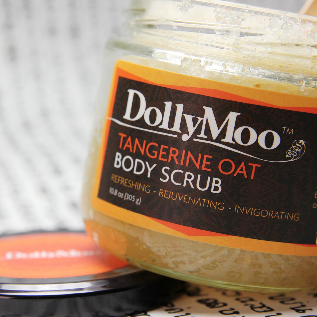 Tangerine Oat Body Scrub